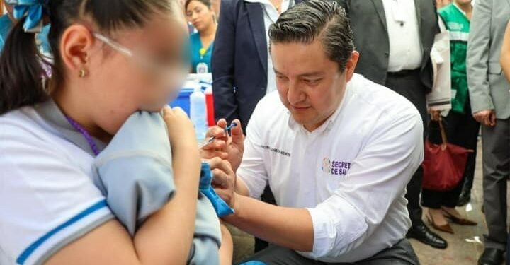 Arranca en Tlaxcala campaña nacional de vacunación contra el virus del papiloma humano (VPH) 2025