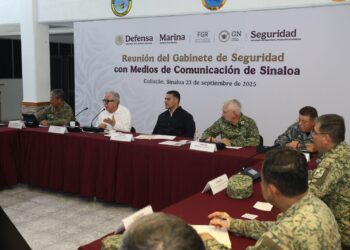 El gabinete de seguridad fortalece la colaboración con medios de comunicación de Sinaloa