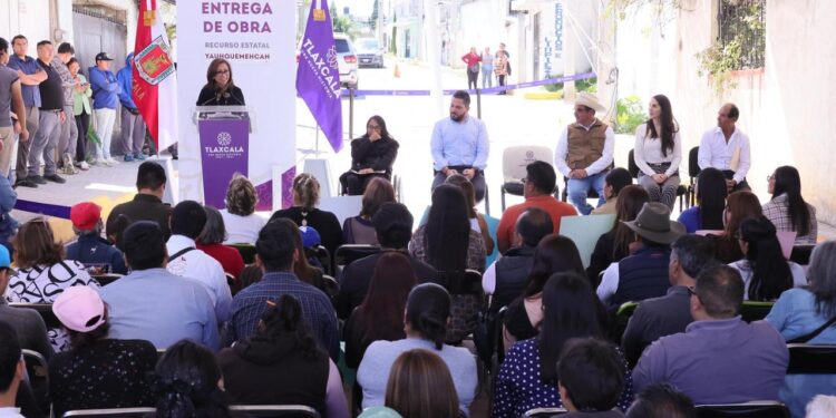 El gobierno del estado transforma Yauhquemehcan con obras que dan vida a las comunidades