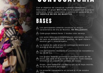 Invita el grupo MICTLAN a participar en el desfile “La muerte también desfila”.