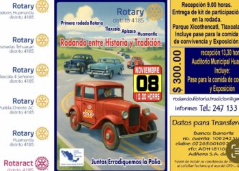 Realizará el club Rotary rodada contra la polio 