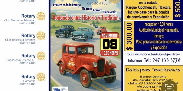 Realizará el club Rotary rodada contra la polio 