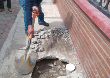CAPAMH refuerza el Programa de Bacheo Continuo y atención a fugas en distintos puntos del municipio