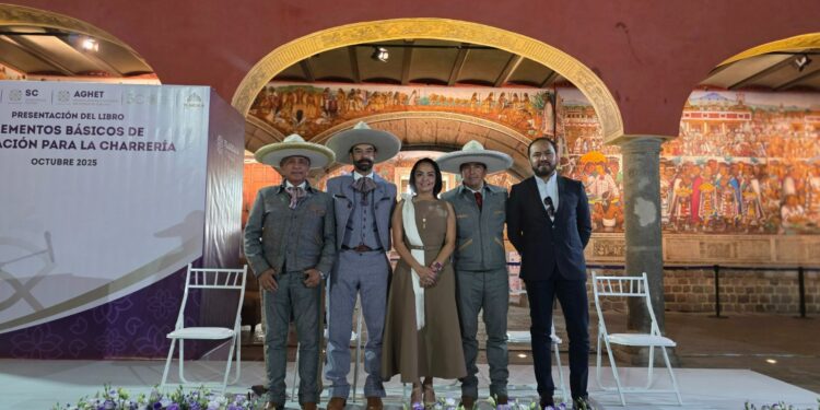 Tlaxcala celebra su herencia cultural con la presentación del libro “elementos básicos de equitación para la charrería”