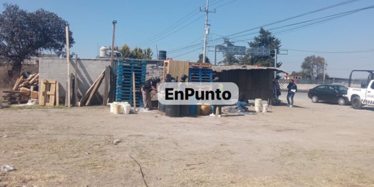 Catean inmueble con “huachicol” en Huamantla.