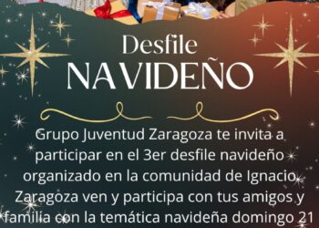 Invita Grupo Juventud a desfile navideño.