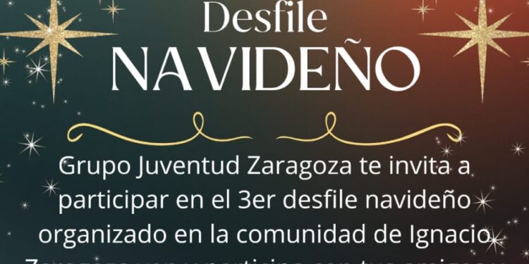 Invita Grupo Juventud a desfile navideño.