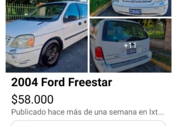 Roban camioneta en Terrenate y ahora es ofertada en Iztapalapa