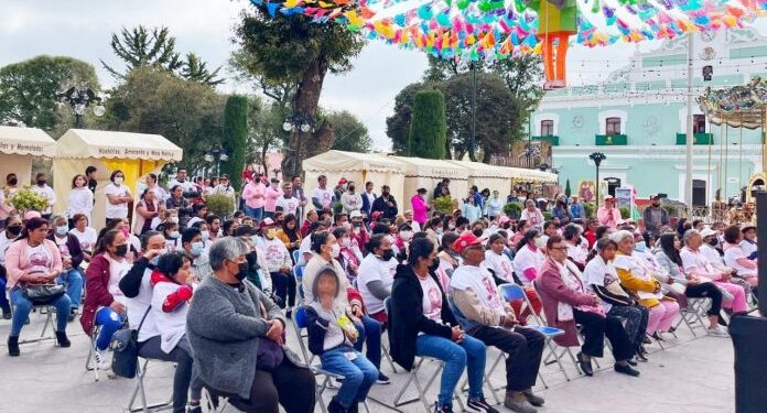 Continuarán actividades en el DIF pese a termino del mes rosa en Huamantla. 