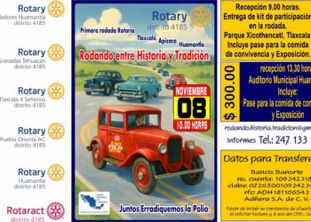 Todo listo para la rodada contra la polio.