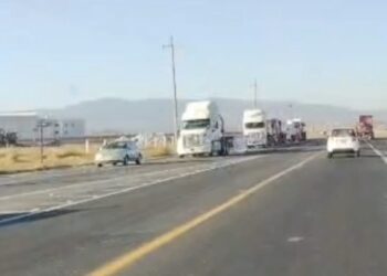 Anuncian bloqueo en la zona oriente de Tlaxcala, en Cuapiaxtla