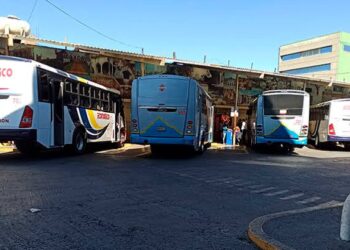 En Huamantla sujetos asaltan unidad de transporte ATAH.