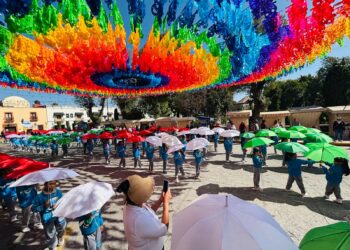 Conmemoran el aniversario de la Revolución Mexicana en Huamantla.