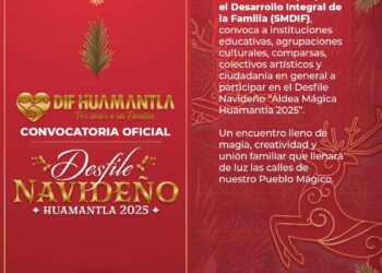 Concluye tiempo para inscripción del desfile navideño en Huamantla.
