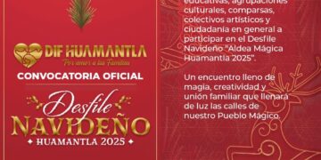 Concluye tiempo para inscripción del desfile navideño en Huamantla.