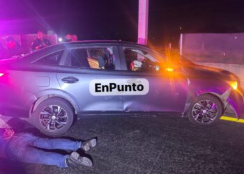 Recuperan auto robado y detienen a tres personas en la México-Veracruz entre Xaloztoc y Apizaco.